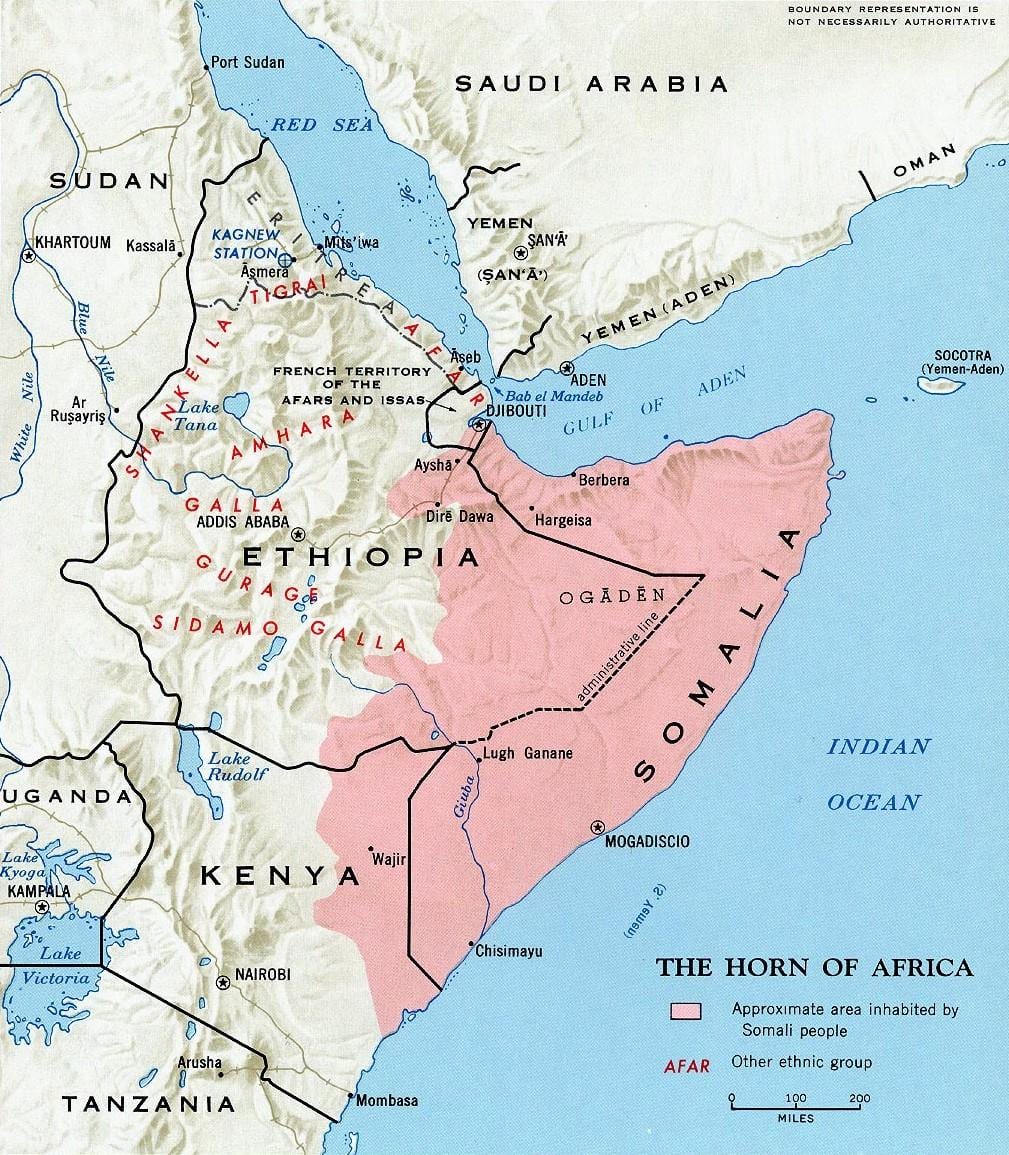 észak-keleti Kenya térkép