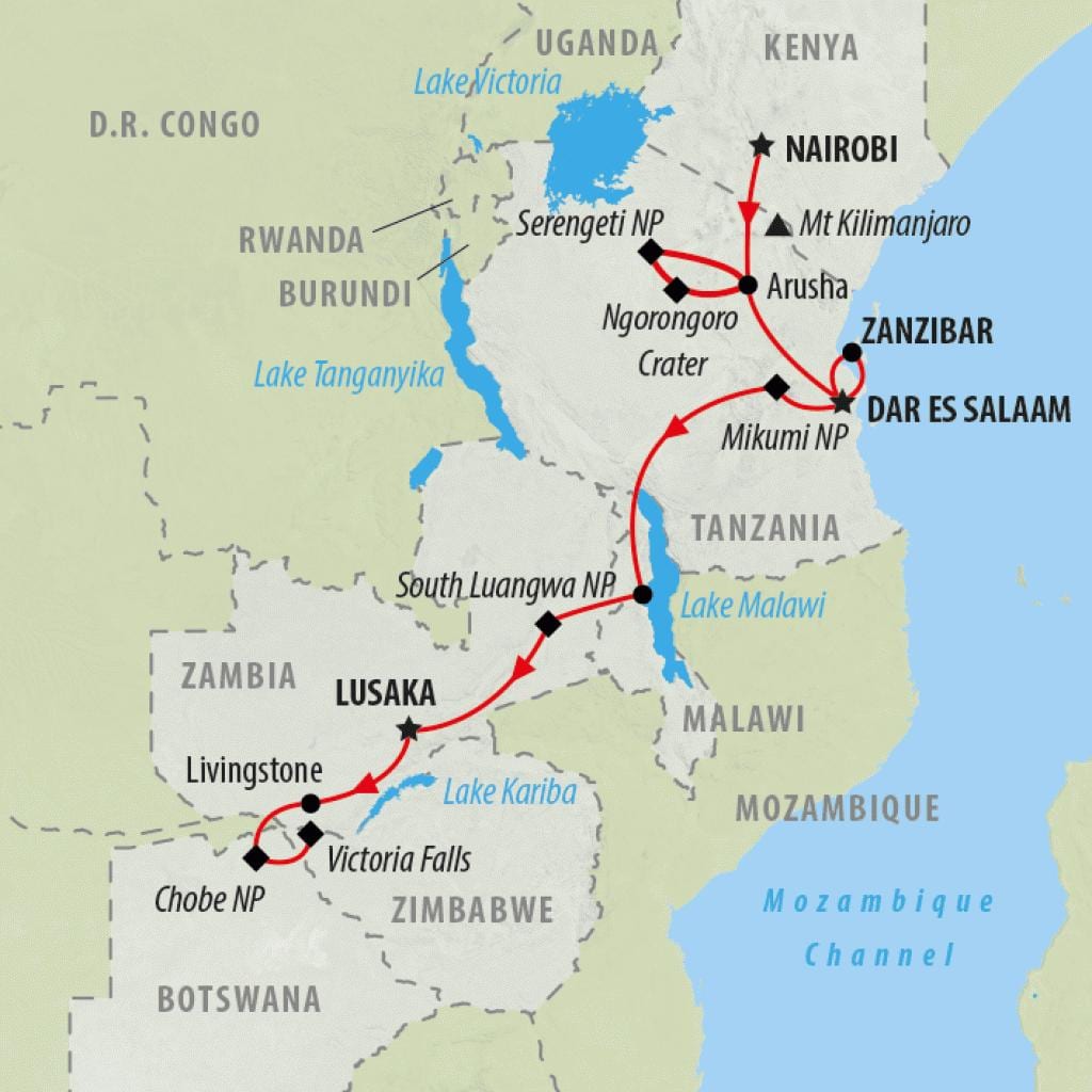 térkép térkép express Kenya