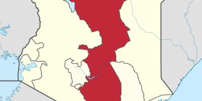 Térkép keleti tartomány, Kenya