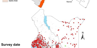 Kenya iskola felmérés, térképészeti