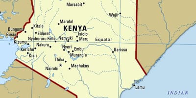 Térkép Kenya térkép kép
