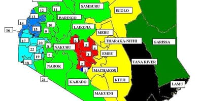 Térkép kisumu Kenya