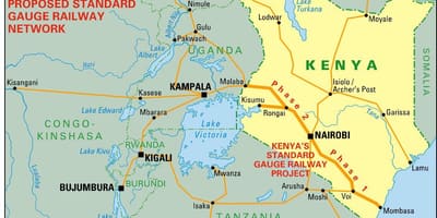 Sgr térkép Kenya