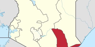 Térkép parti tartomány, Kenya